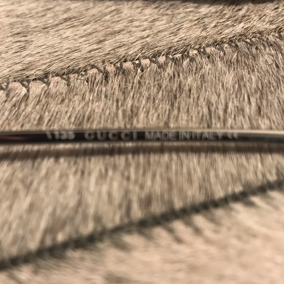 Gucci Metal Rimless Sunglasses w/ Case - Picture 5 of 8